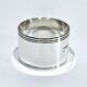 Christofle - silver napkin ring cluny model “cb”