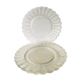 4 Duralex flat plates