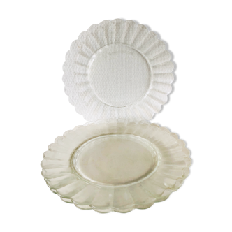4 Duralex flat plates