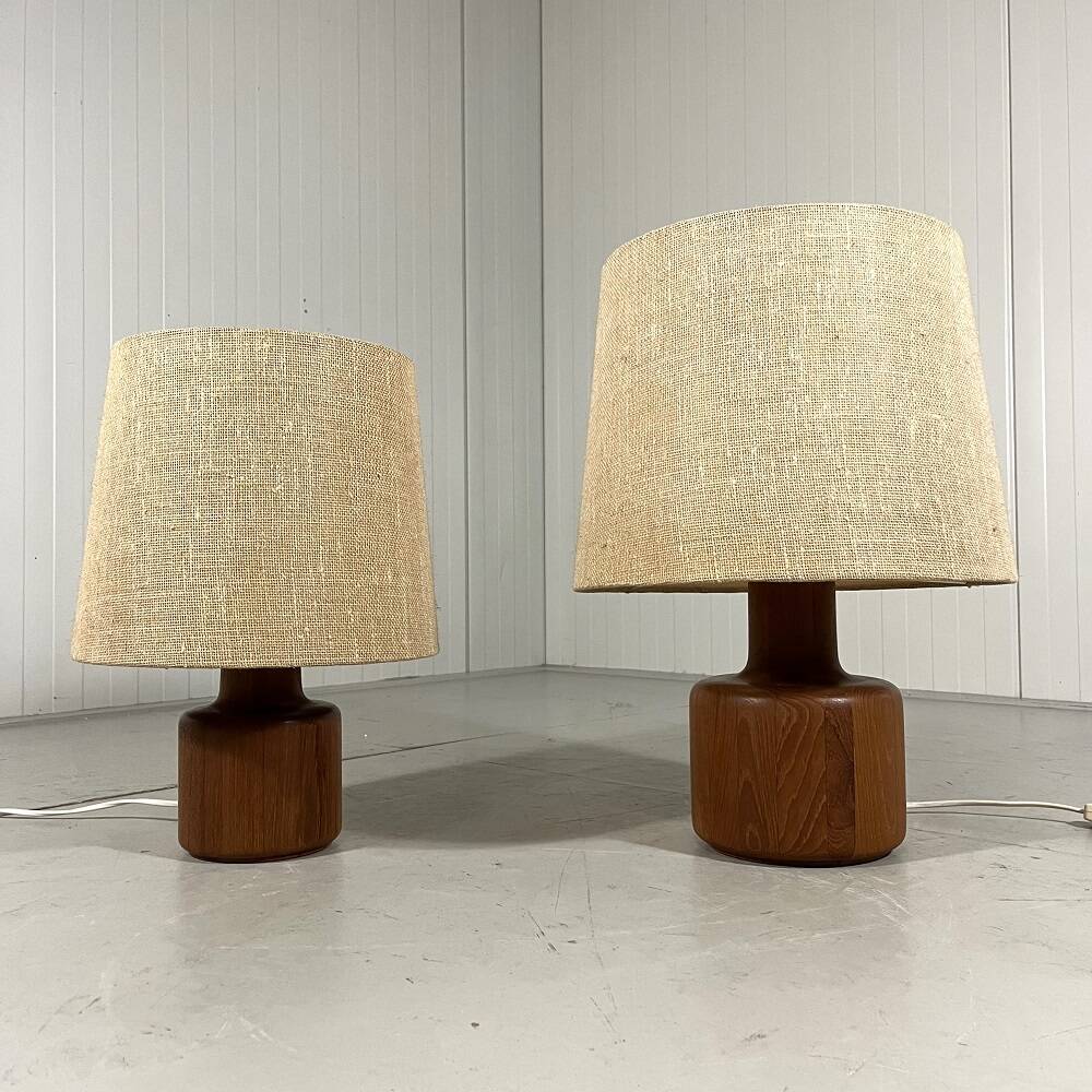 Bestform teak table lamps 1960’s