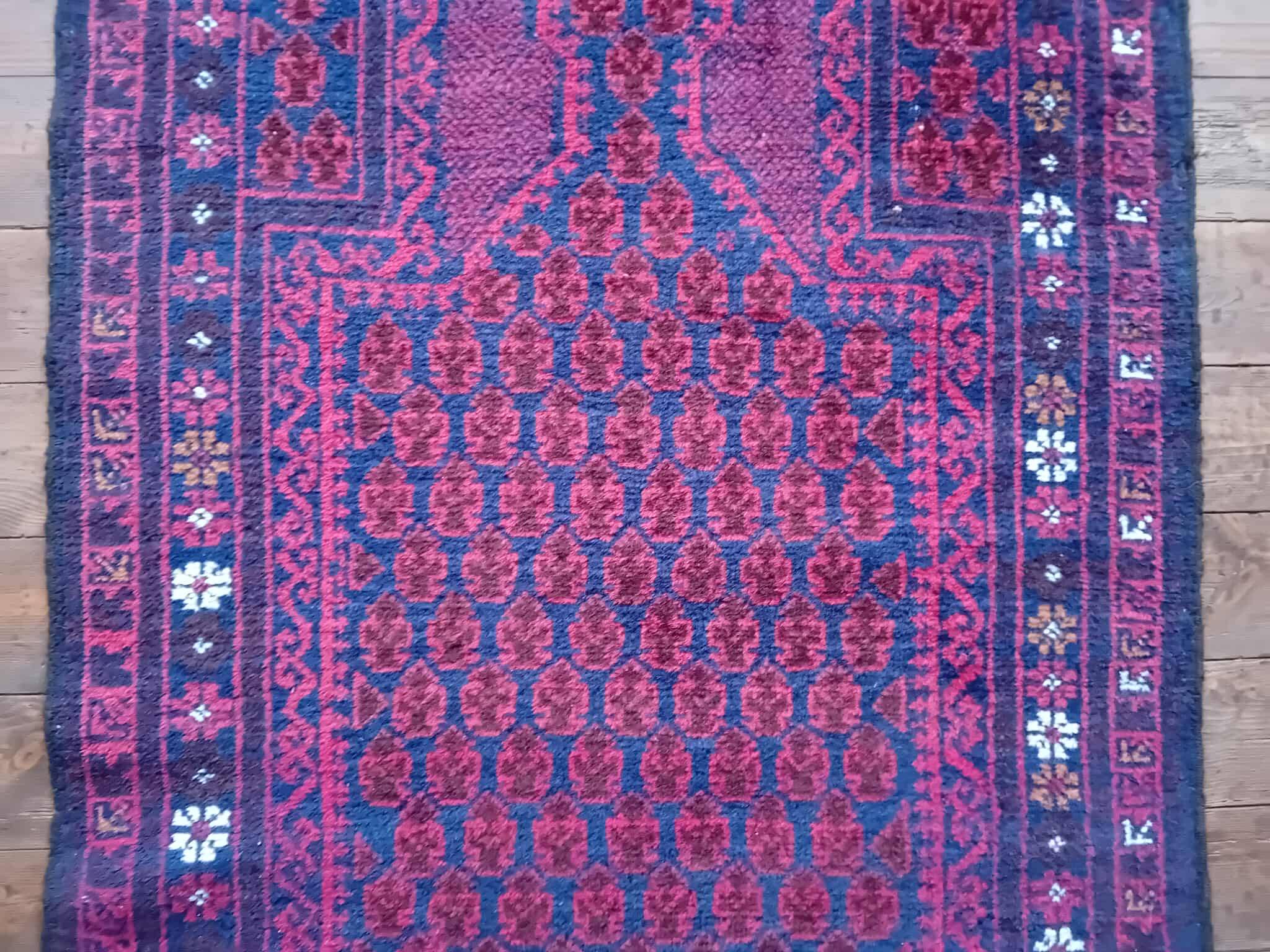 Handmade Afghan Beluch Rug 140x89cm
