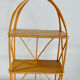 Vintage rattan shelf