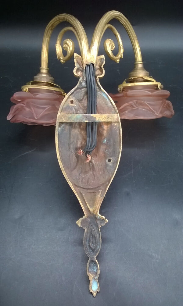 Wall sconces hunting trophy, Louis XVI style