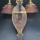 Wall sconces hunting trophy, Louis XVI style