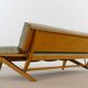 Canapé-lit de repos domus kg, schwaikheim, années 1950