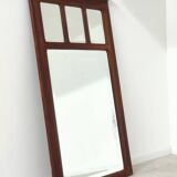 Antique beveled mirror on a wooden frame, 1930