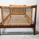 Daybed scandinave design Børge Mogensen pour Soborg Mobelfabrik 1950 's, teck et cannage