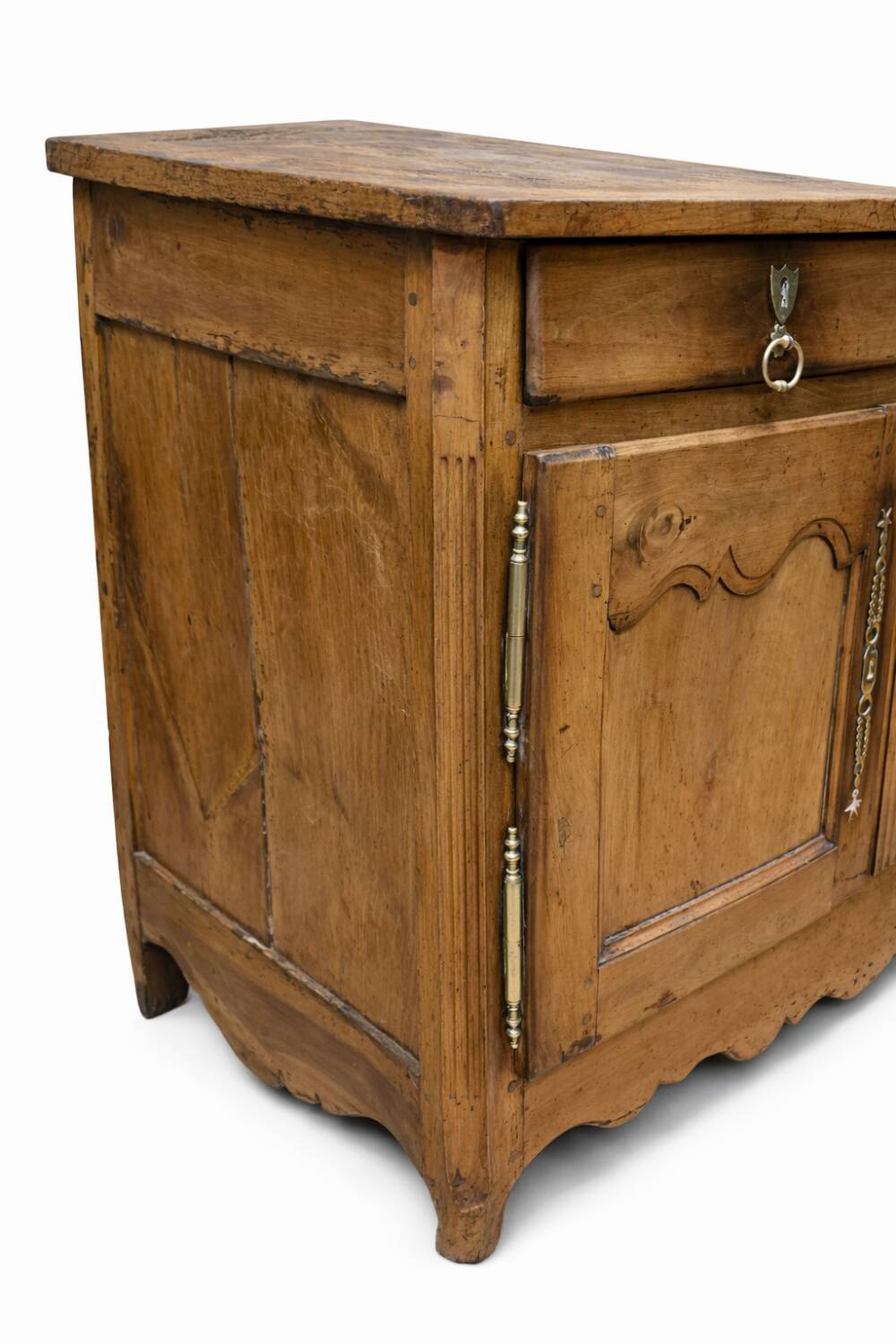 Antique solid wood chest of drawers