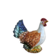 Grande porcelain poule sculpture Italy