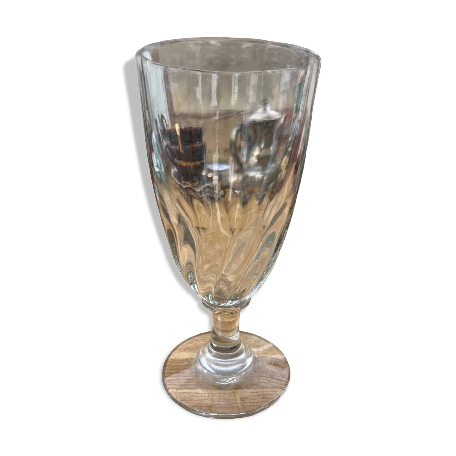 Large 19th century absinthe glass