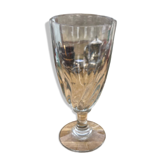 Large 19th century absinthe glass