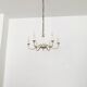 Brass Chandelier by Vereinigte Werkstätten München