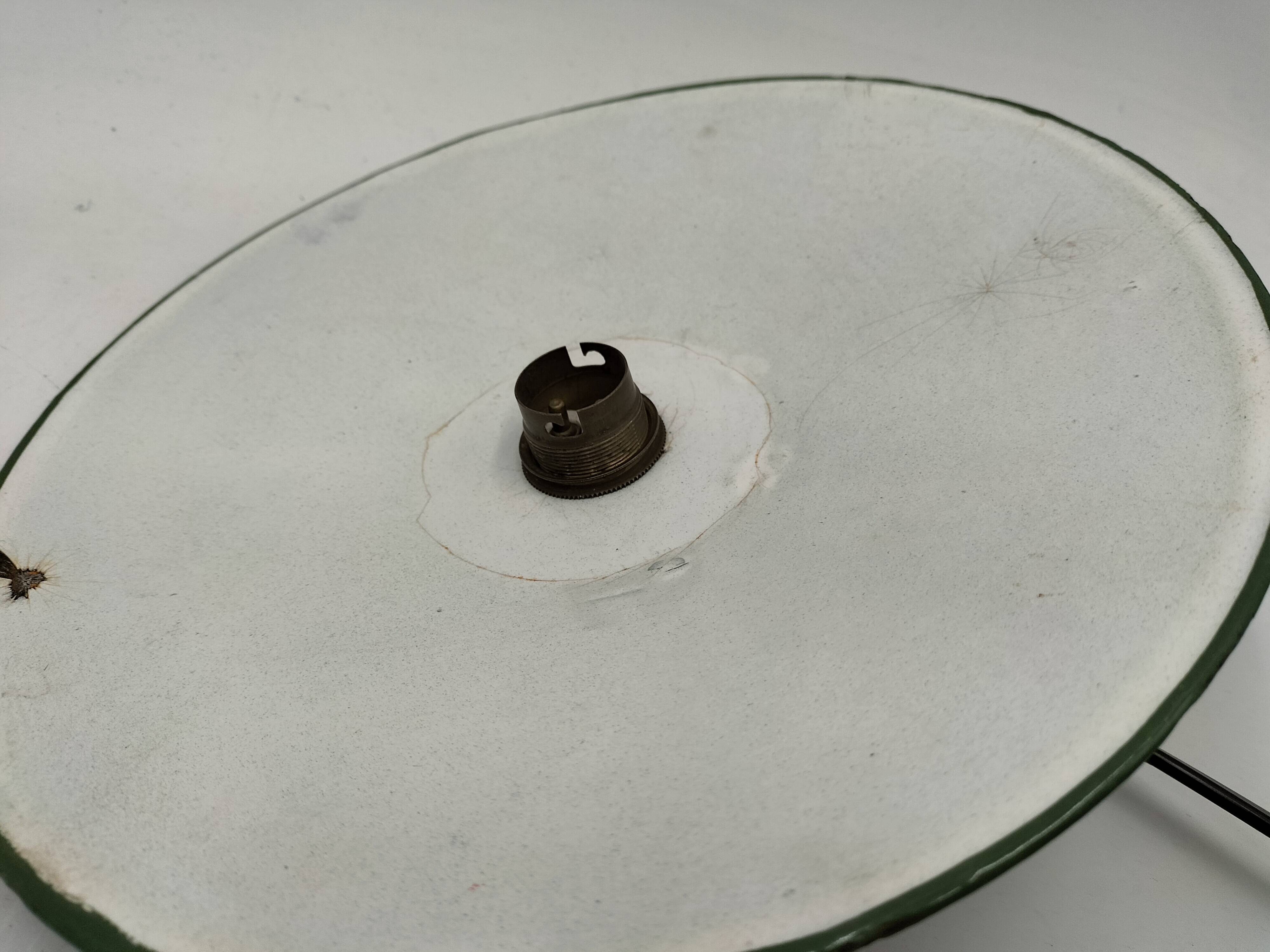 Pair of old pendant lights