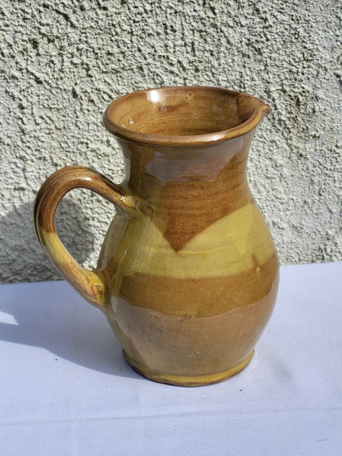 Terracotta pitcher