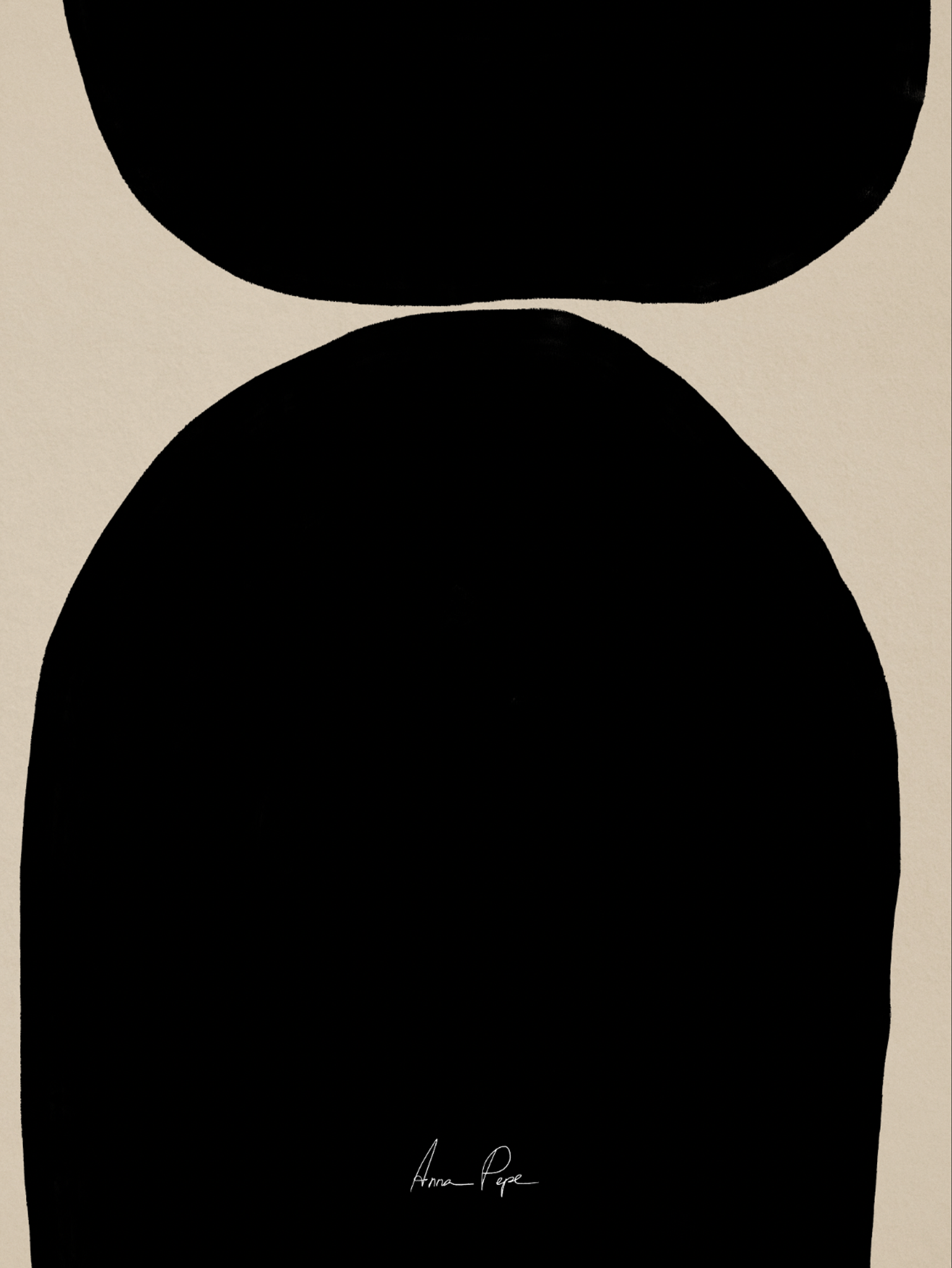 Abstract giclee art print, 50x70cm