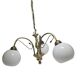 Vintage Art Nouveau chandelier, Poland, 1970s