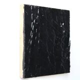 Tableau, peinture noire texturée de Vincent Dufresne, 2013