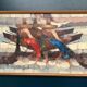 Swedish Oil on Panel"Fishermen" by Marylilla , Vintage and Framed