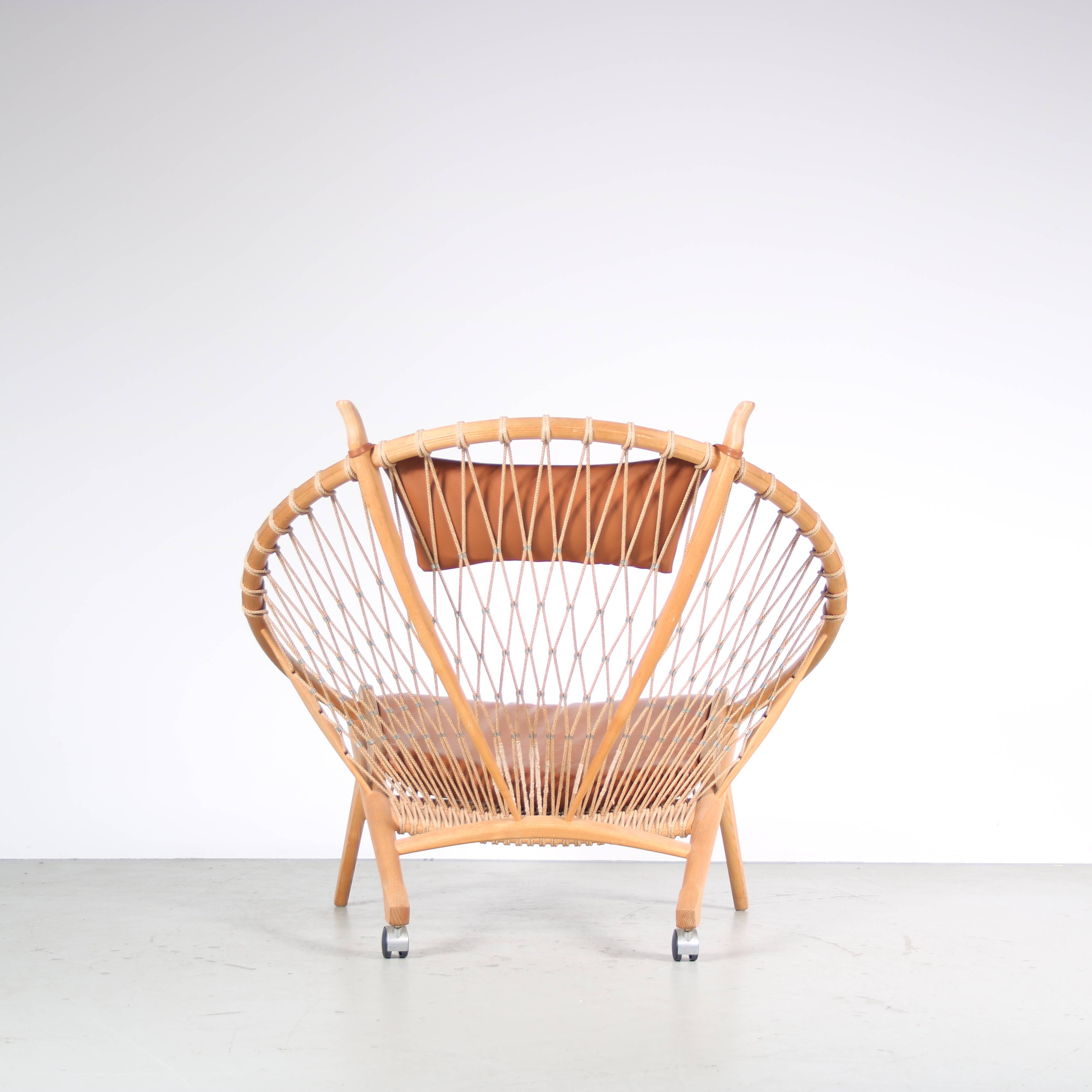 Hans J. Wegner “Circle Chair” for PP Mobler in Denmark, 1980