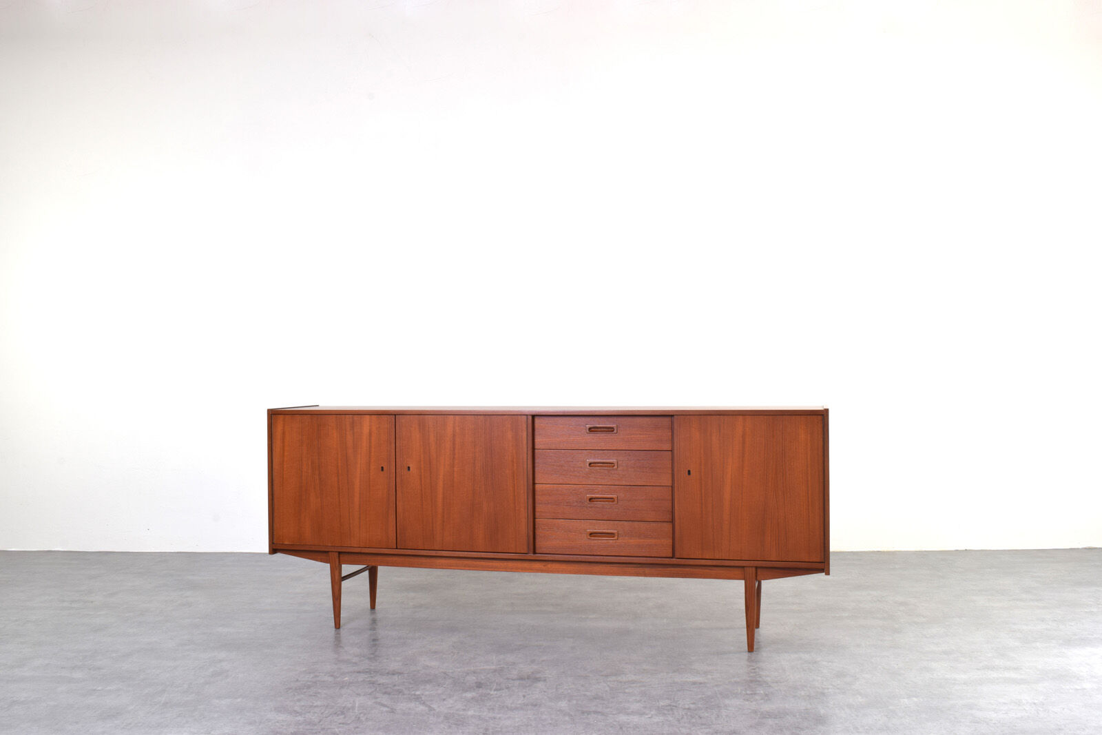 Mid-Century Danish Teak Sideboard, 1960s.