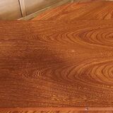 Baumann vintage Scandinavian style oval table with extension