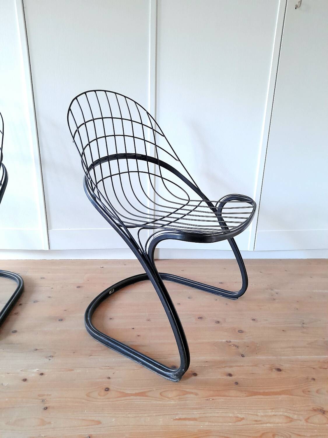 4 Sabrina chairs by Gastone Rinaldi for Thema