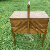 Sewing furniture worker