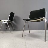 Vintage Dsc 106 Side Chairs By Giancarlo Piretti For Castelli, Set Of 4