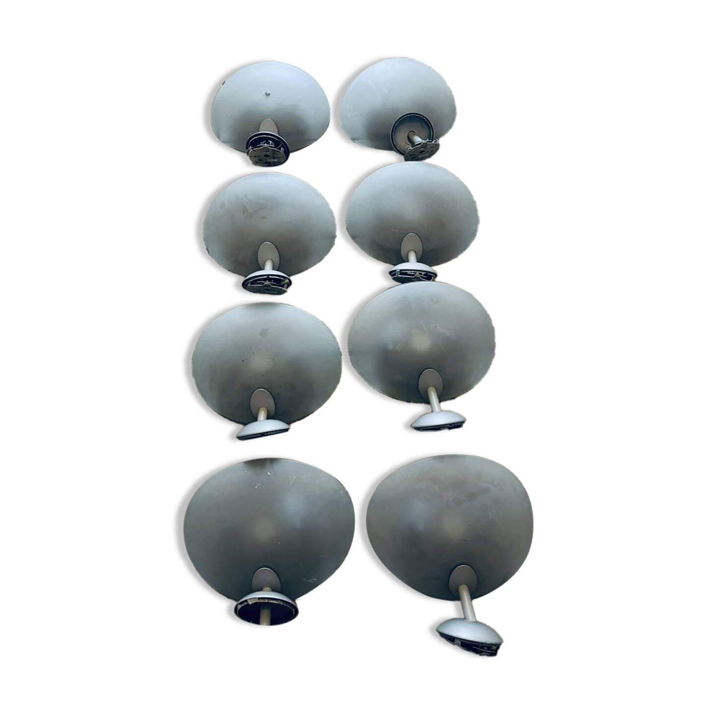 8 Tebe wall lights by Ernesto Gismondi for Artemide