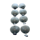 8 appliques Tebe par Ernesto Gismondi pour Artemide