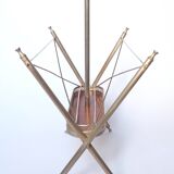 Folding magazine rack