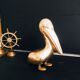 Brass pelican
