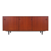 Enfilade en teck, design danois, années 1970, production : Danemark