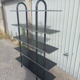 Bookcase design cabinet with 5 removable shelves