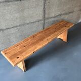 Pine bench from the 70s