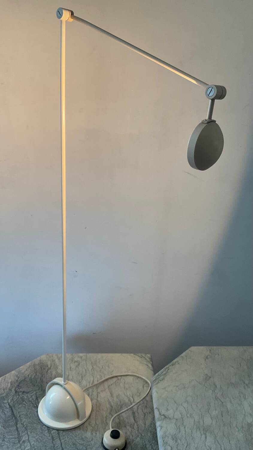 Vintage reading floor lamp from the 70s and 80s