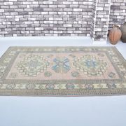 Oushak floral rug sku 3543