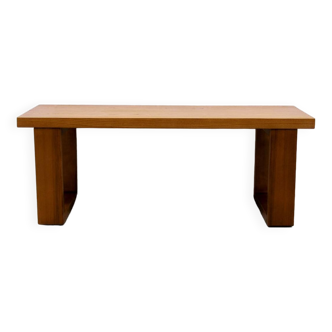 Vintage elm wood and pine bench