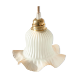 Suspension ou baladeuse tulipe vintage