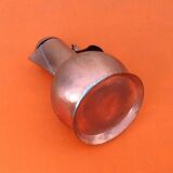Old teapot Hammered copper and brass