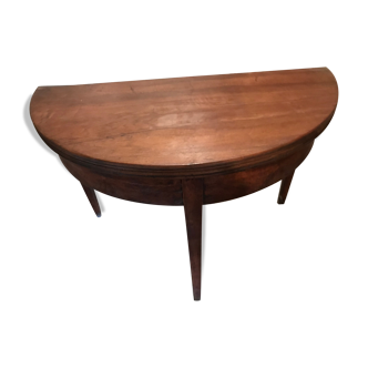 Table demi-lune