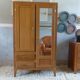 Vintage oak wardrobe