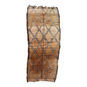 Marmoucha beige Berber rug - 424 x 170 cm