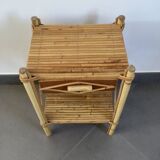 Rattan Bedside
