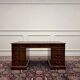 English Classic Desk with Green Leather