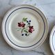 Set of 2 Bagatelle Luneville dinner plates