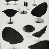 Table basse circle pierre paulin artifort