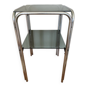 sellette, d'appoint chromée