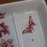 Terre de Fer Saint Amand pocket emptier/comb holder 'Orchids' model