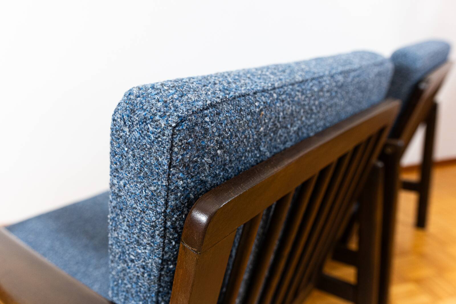 Pair of mid century armchairs "b7522 " by Zenon Bączyk,  Poland, 1960's